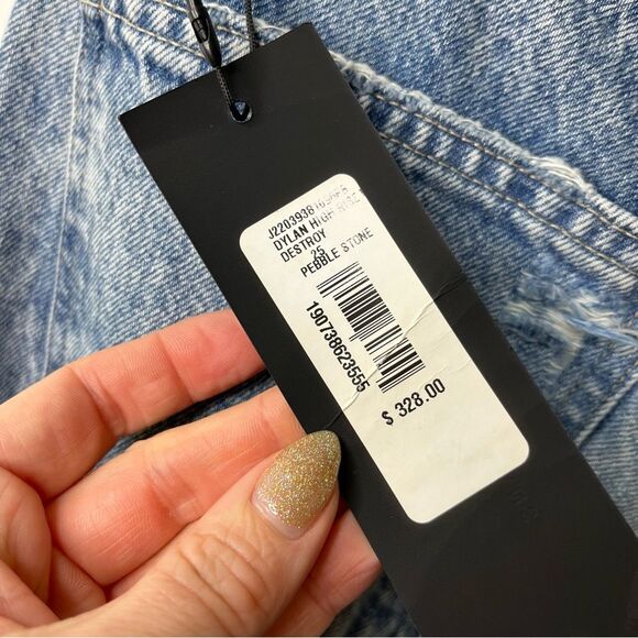 Veronica Beard Dylan High Rise Straight Jeans 25 - Picture 6 of 7